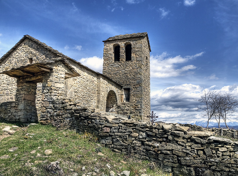 iglesia sierra guara